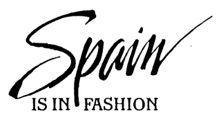 SPAIN IS IN FASHION