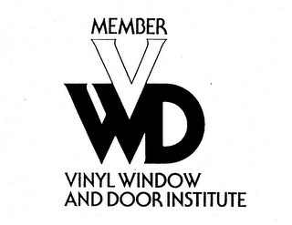 MEMBER VWD VINYL WINDOW AND DOOR INSTITUTE THE SOCIETY OF THE PLASTICS INDUSTRY, INC.