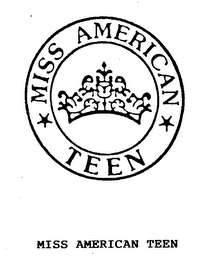 MISS AMERICAN TEEN