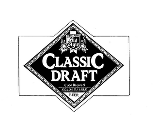 HEILEMANS OLD STYLE CLASSIC DRAFT COOL BREWED COLD-FILTERED BEER