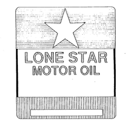 LONE STAR MOTOR OIL