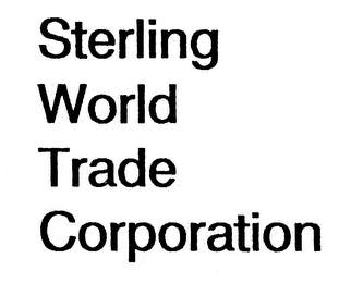STERLING WORLD TRADE CORPORATION