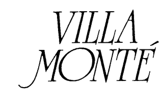 VILLA MONTE