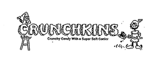 CRUNCHKINS CRUNCHY CANDY WITH A SUPER SOFT CENTER