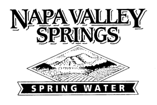 NAPA VALLEY SPRINGS SPRING WATER