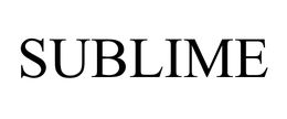 SUBLIME