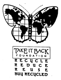 TAKE IT BACK FOUNDATION RECYCLE REDUCE REUSE BUY RECYCLED
