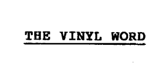 THE VINYL WORD