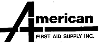 AMERICAN FIRST AID SUPPLY INC.