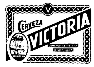 CERVEZA VICTORIA COMPANIA CERVECERA DE NICARAGUA XOLOTLAN