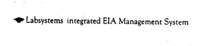 LABSYSTEMS INTEGRATED EIA MANAGEMENT SYSTEM