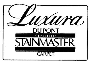 LUXURA DUPONT STAINMASTER CERTIFIED CARPET