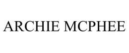 ARCHIE MCPHEE