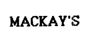 MACKAY'S