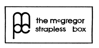 THE MCGREGOR STRAPLESS BOX MPC