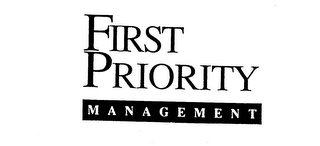 FIRST PRIORITY MANAGEMENT