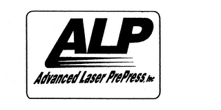 ALP ADVANCED LASER PREPRESS, INC.