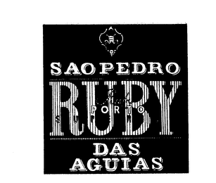 SAO PEDRO RUBY SUPERIOR RUBY PORTO DAS AGUIAS