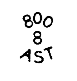 800 8 AST