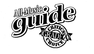 ALL-MUSIC GUIDE CRITICS' GRADE A CHOICE