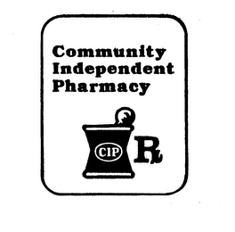 COMMUNITY INDEPENDENT PHARMACY CIP [PRESCRIPTION SYMBOL]