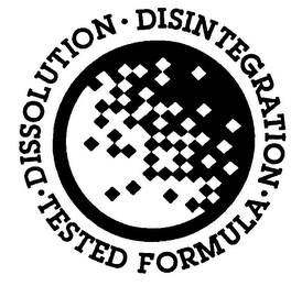 DISSOLUTION DISINTEGRATION TESTED FORMULA