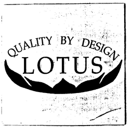 QUALITY BY DESIGN LOTUS