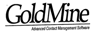 GOLDMINE ADVANCED CONTACT MANAGEMENT SOFTWARE