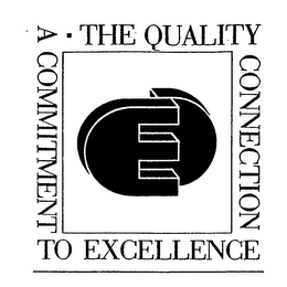 THE QUALITY CONNECTION A COMMITMENT TO EXCELLENCE E