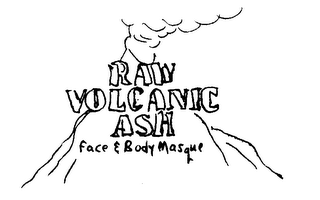 RAW VOLCANIC ASH FACE & BODY MASQUE ORANGE
