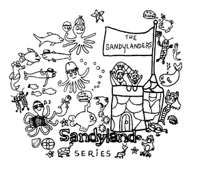 THE SANDYLANDERS SANDYLAND SERIES I'M BUBBLES OCTOPUS 0.08 SID SQUID I'M SNORKIE SNORKEL SIMON