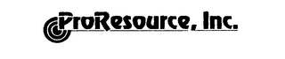 PRORESOURCE, INC.