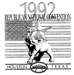 1992 REPUBLICAN NATIONAL CONVENTION HOUSTON TEXAS