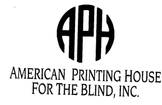 APH AMERICAN PRINTING HOUSE FOR THE BLIND, INC.