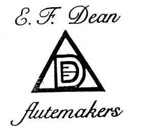 E.F. DEAN FLUTEMAKERS