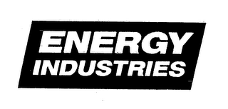 ENERGY INDUSTRIES