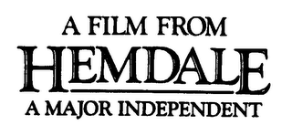 A FILM FROM HEMDALE A MAJOR INDEPENDENT