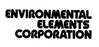 ENVIRONMENTAL ELEMENTS CORPORATION