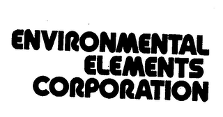 ENVIRONMENTAL ELEMENTS CORPORATION