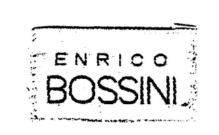 ENRICO BOSSINI