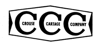 CCC CROUSE CARTAGE COMPANY