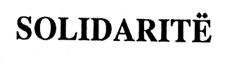 SOLIDARITE