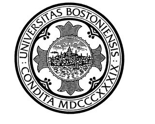 UNIVERSITAS BOSTONIENSIS CONDITA MDCCCXXXIX