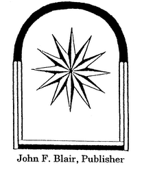 JOHN F. BLAIR, PUBLISHER