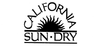 CALIFORNIA SUN DRY