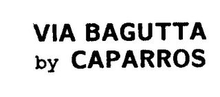 VIA BAGUTTA BY CAPARROS