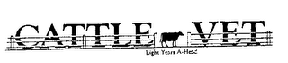 CATTLE VET LIGHT YEARS A-HEAD