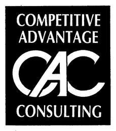 COMPETITIVE ADVANTAGE CAC CONSULTING