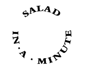 SALAD IN-A-MINUTE