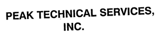 PEAK TECHNICAL SERVICES, INC.